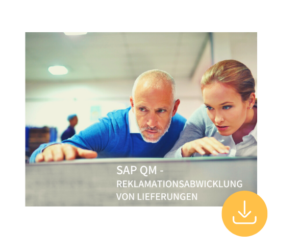SAP QM - Reklamationsabwicklung